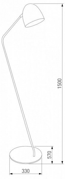 Торшер TK Lighting Soho 5037 Soho Black в Шадринске - shadrinsk.mebel24.online | фото 2
