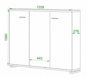 Тумба Домино ПУ-60-4 в Шадринске - shadrinsk.mebel24.online | фото 2