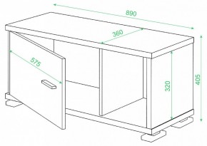 Тумба комбинированная Домино СБ-30/1 в Шадринске - shadrinsk.mebel24.online | фото 3