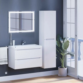 Тумба под раковину Uperwood Tanos 80 см, подвесная, белая матовая в Шадринске - shadrinsk.mebel24.online | фото 11