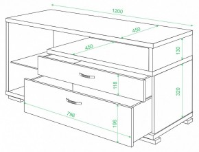 Тумба под ТВ Домино ТК-10М в Шадринске - shadrinsk.mebel24.online | фото 2