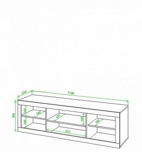 Тумба под ТВ Toivo Кон170 в Шадринске - shadrinsk.mebel24.online | фото 2