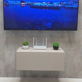 Тумба подвесная под ТВ LINES MTV1-MA 750 Бежевый (Леда-М 10.1.5) в Шадринске - shadrinsk.mebel24.online | фото 5