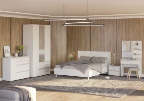 АДЕЛИНА Тумба прикроватная (белый рамух) в Шадринске - shadrinsk.mebel24.online | фото 3