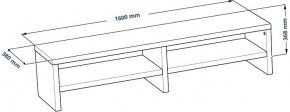 ТВ-тумба Энкель ТВ16, тамбурат, цвет дуб беленый в Шадринске - shadrinsk.mebel24.online | фото 3