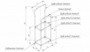 Вешалка для костюма SHT-SUR3 в Шадринске - shadrinsk.mebel24.online | фото 6