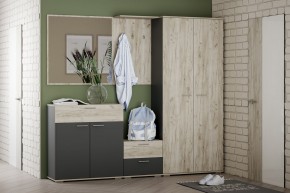 Вешалка НМ 014.16 "Санти" (Крафт Серый) в Шадринске - shadrinsk.mebel24.online | фото 2